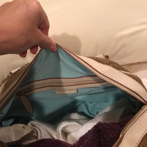 Cynthia Rowley leather satchel - Picture 1 of 2